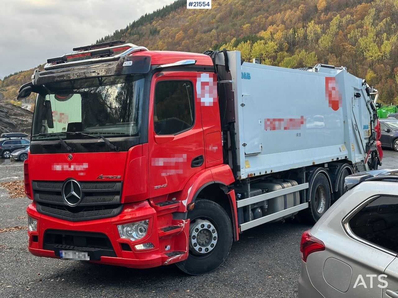 Mercedes Actros 2543 - Απορριμματοφόρο: φωτογραφία 1 Mercedes Actros 2543 - Απορριμματοφόρο: φωτογραφία 1