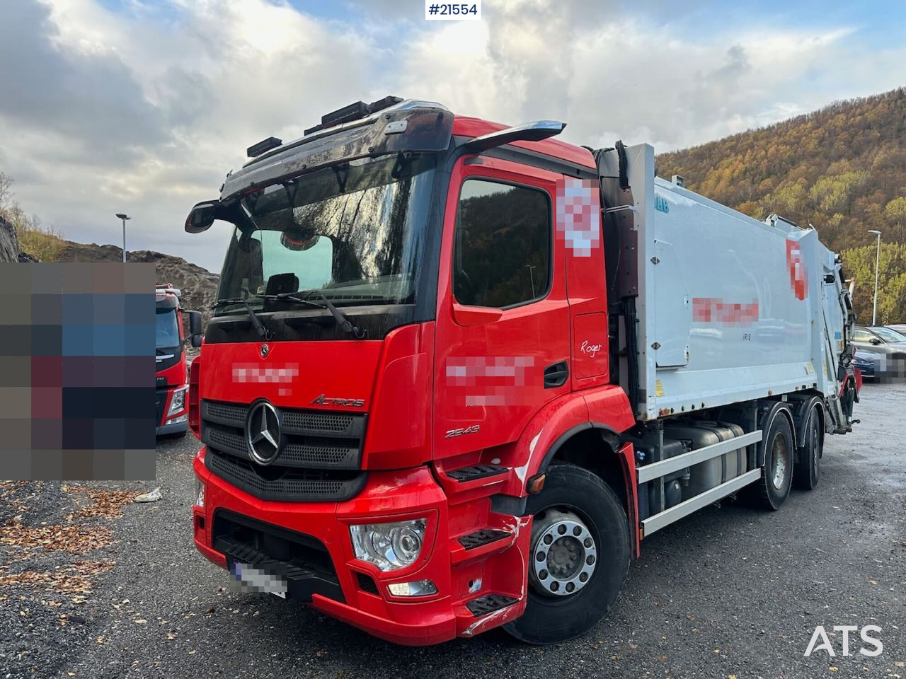 Mercedes Actros 2543 - Απορριμματοφόρο: φωτογραφία 4 Mercedes Actros 2543 - Απορριμματοφόρο: φωτογραφία 4