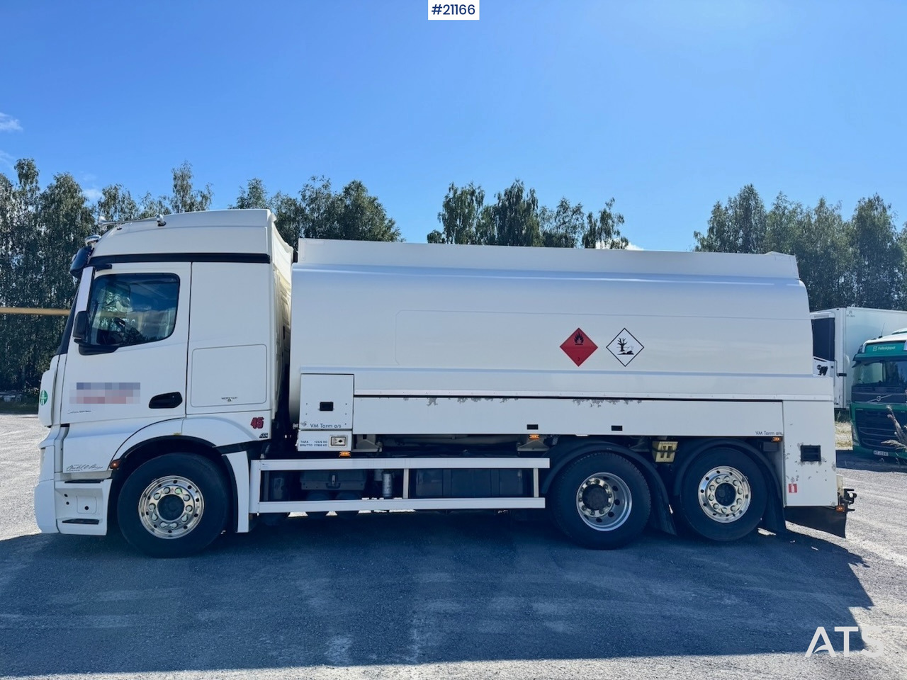 Mercedes Actros 2553 - Φορτηγό βυτιοφόρο: φωτογραφία 3 Mercedes Actros 2553 - Φορτηγό βυτιοφόρο: φωτογραφία 3