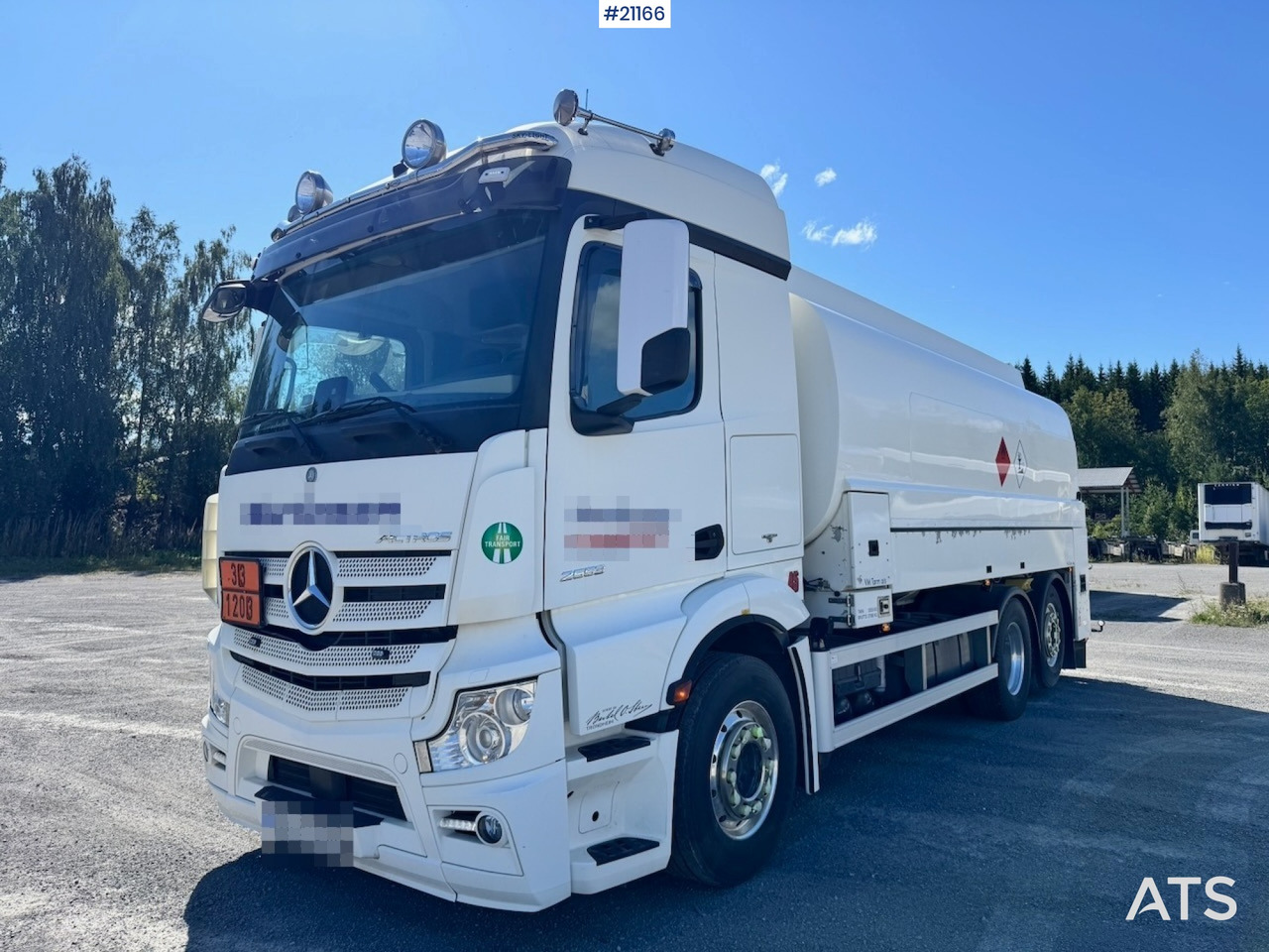 Mercedes Actros 2553 - Φορτηγό βυτιοφόρο: φωτογραφία 1 Mercedes Actros 2553 - Φορτηγό βυτιοφόρο: φωτογραφία 1