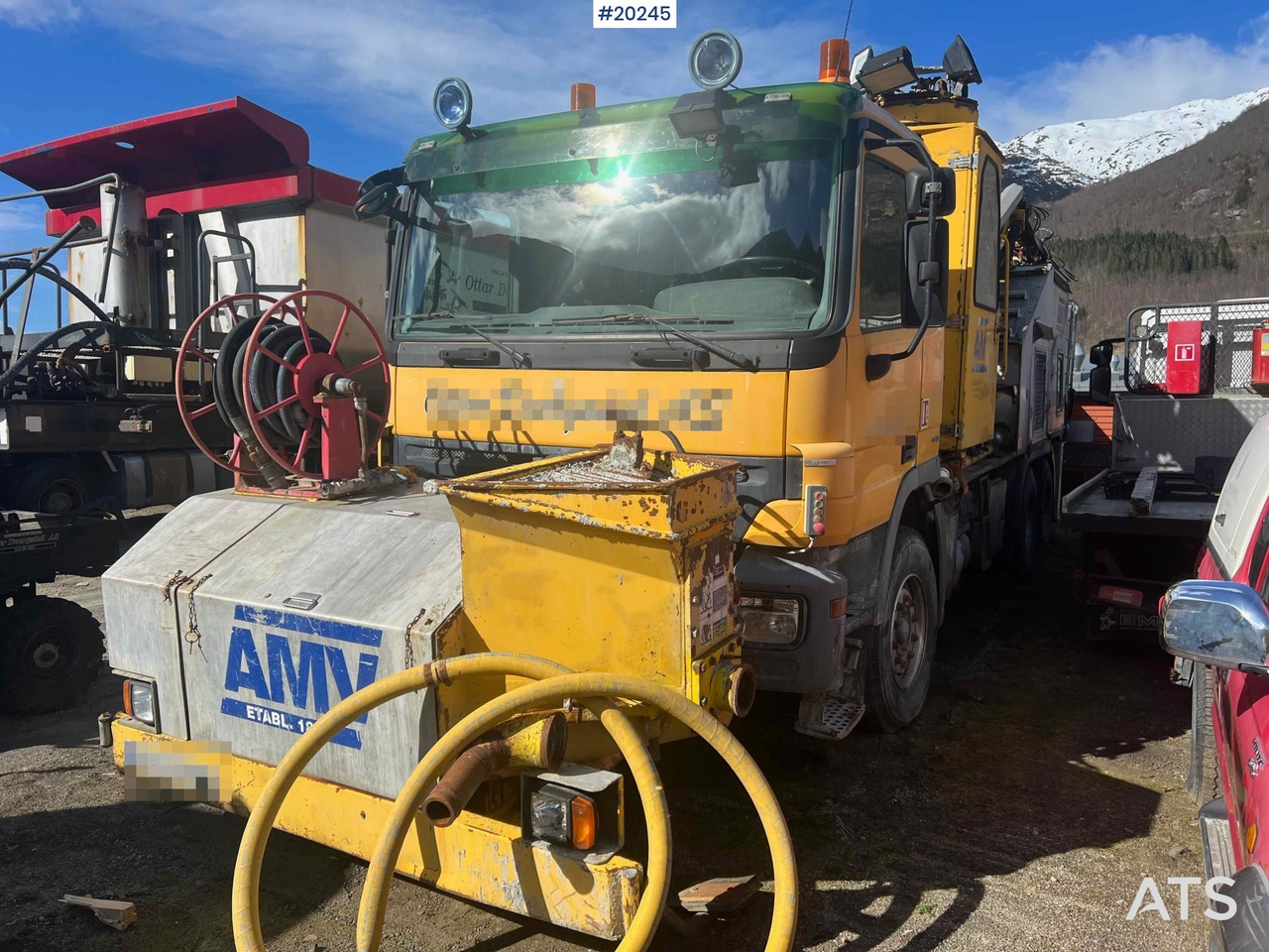 Mercedes Actros 2641 6x4 M/ 2008 AMV 7450 Betong sprøyterigg påbygg - Αντλία σκυροδέματος: φωτογραφία 4 Mercedes Actros 2641 6x4 M/ 2008 AMV 7450 Betong sprøyterigg påbygg - Αντλία σκυροδέματος: φωτογραφία 4