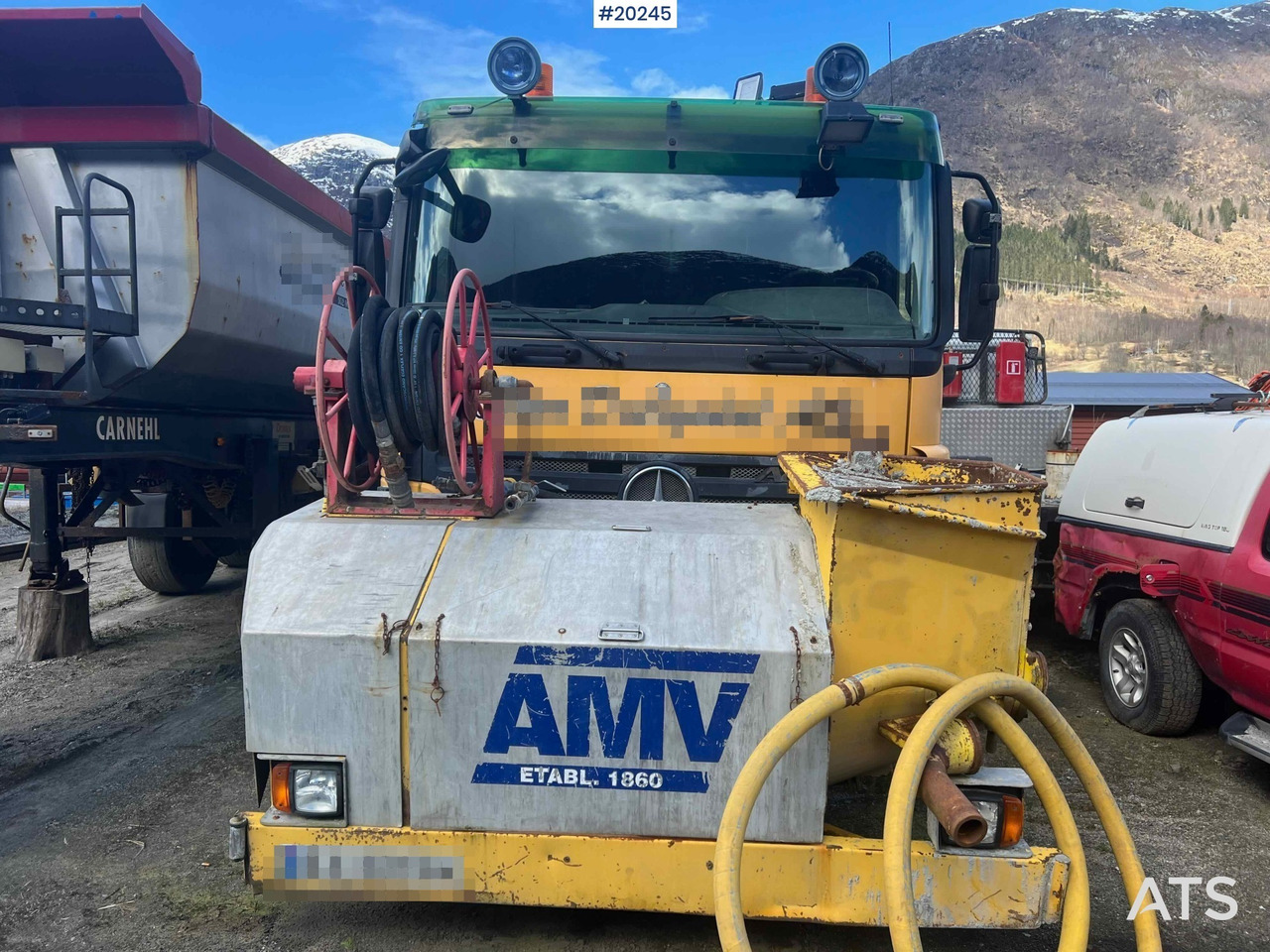 Mercedes Actros 2641 6x4 M/ 2008 AMV 7450 Betong sprøyterigg påbygg - Αντλία σκυροδέματος: φωτογραφία 2 Mercedes Actros 2641 6x4 M/ 2008 AMV 7450 Betong sprøyterigg påbygg - Αντλία σκυροδέματος: φωτογραφία 2