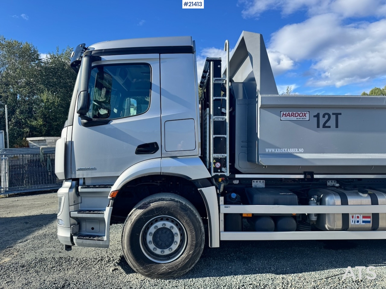 Mercedes Arocs 2543 - Φορτηγό φόρτωσης γάντζου: φωτογραφία 4 Mercedes Arocs 2543 - Φορτηγό φόρτωσης γάντζου: φωτογραφία 4