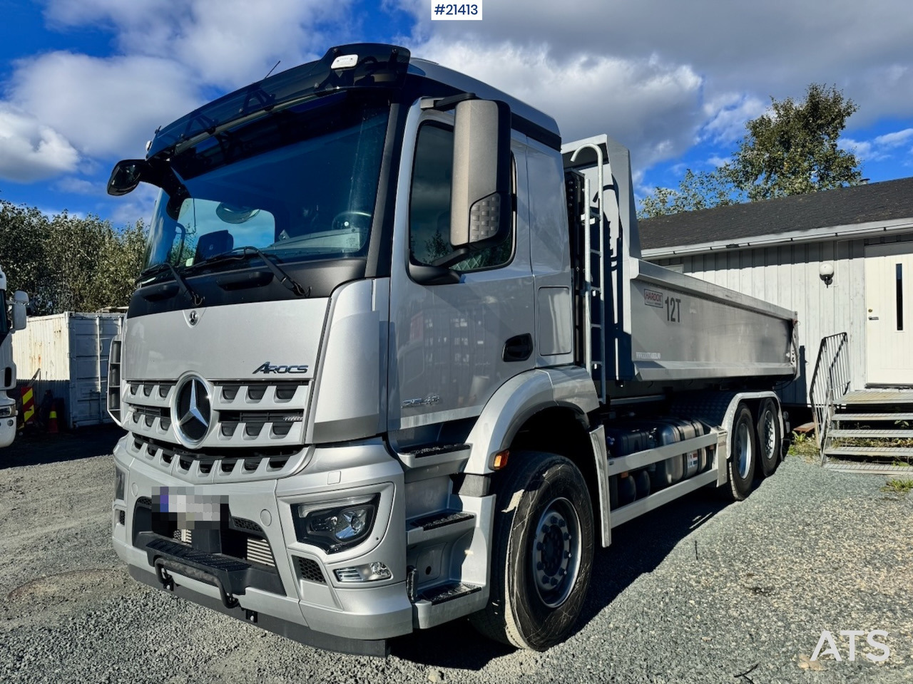 Mercedes Arocs 2543 - Φορτηγό φόρτωσης γάντζου: φωτογραφία 2 Mercedes Arocs 2543 - Φορτηγό φόρτωσης γάντζου: φωτογραφία 2