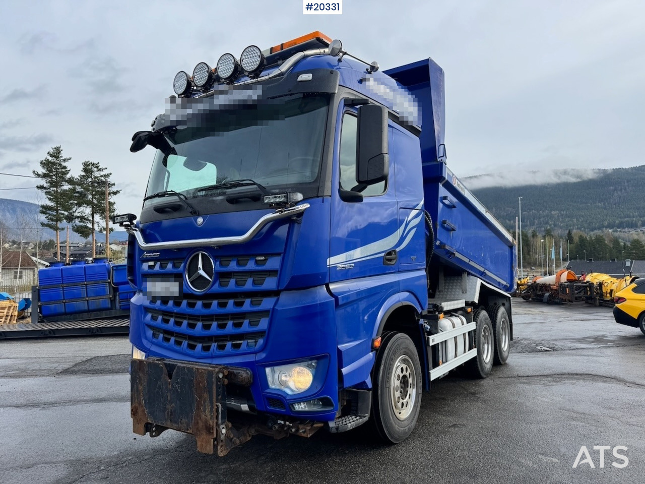 Mercedes Arocs 2663 - Φορτηγό ανατρεπόμενο: φωτογραφία 1 Mercedes Arocs 2663 - Φορτηγό ανατρεπόμενο: φωτογραφία 1