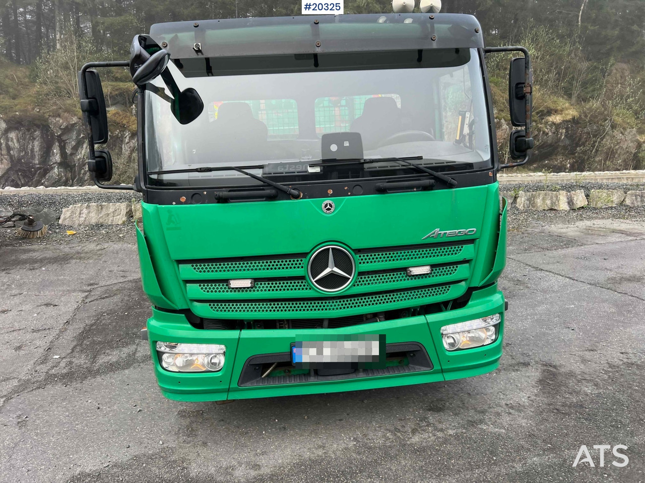 Mercedes Atego 1524 - Φορτηγό καδοφόρος φορτωτής: φωτογραφία 5 Mercedes Atego 1524 - Φορτηγό καδοφόρος φορτωτής: φωτογραφία 5