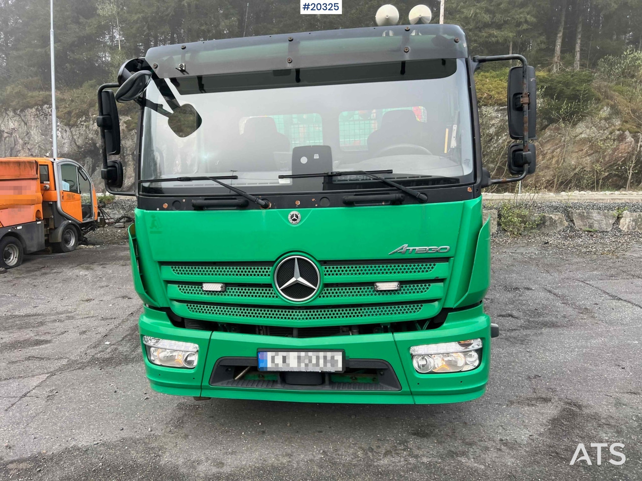 Mercedes Atego 1524 - Φορτηγό καδοφόρος φορτωτής: φωτογραφία 4 Mercedes Atego 1524 - Φορτηγό καδοφόρος φορτωτής: φωτογραφία 4