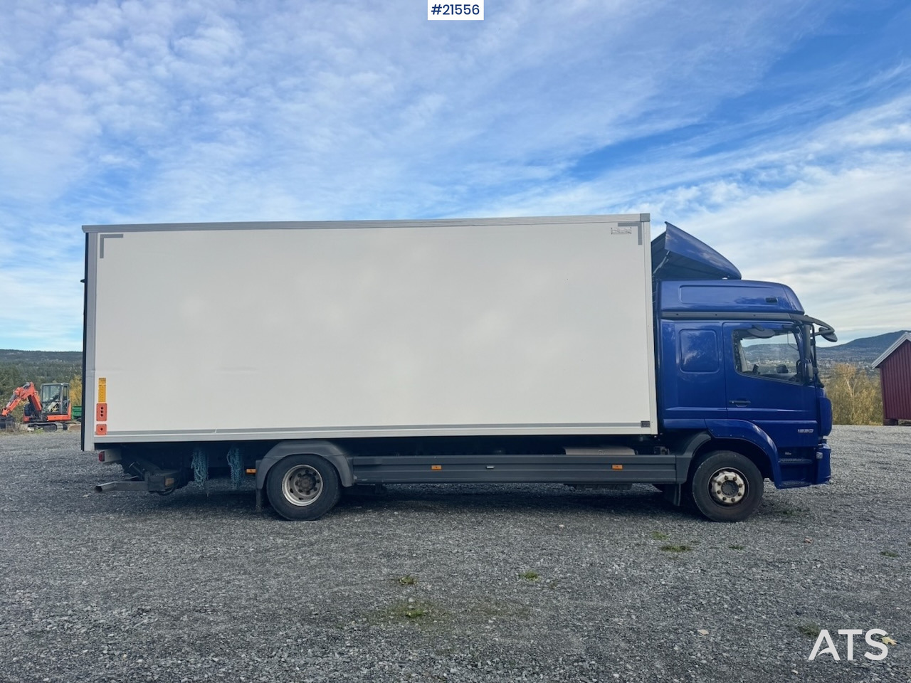 Mercedes Atego 1530 Skapbil m/ Full Sideåpning - Φορτηγό κόφα: φωτογραφία 2 Mercedes Atego 1530 Skapbil m/ Full Sideåpning - Φορτηγό κόφα: φωτογραφία 2