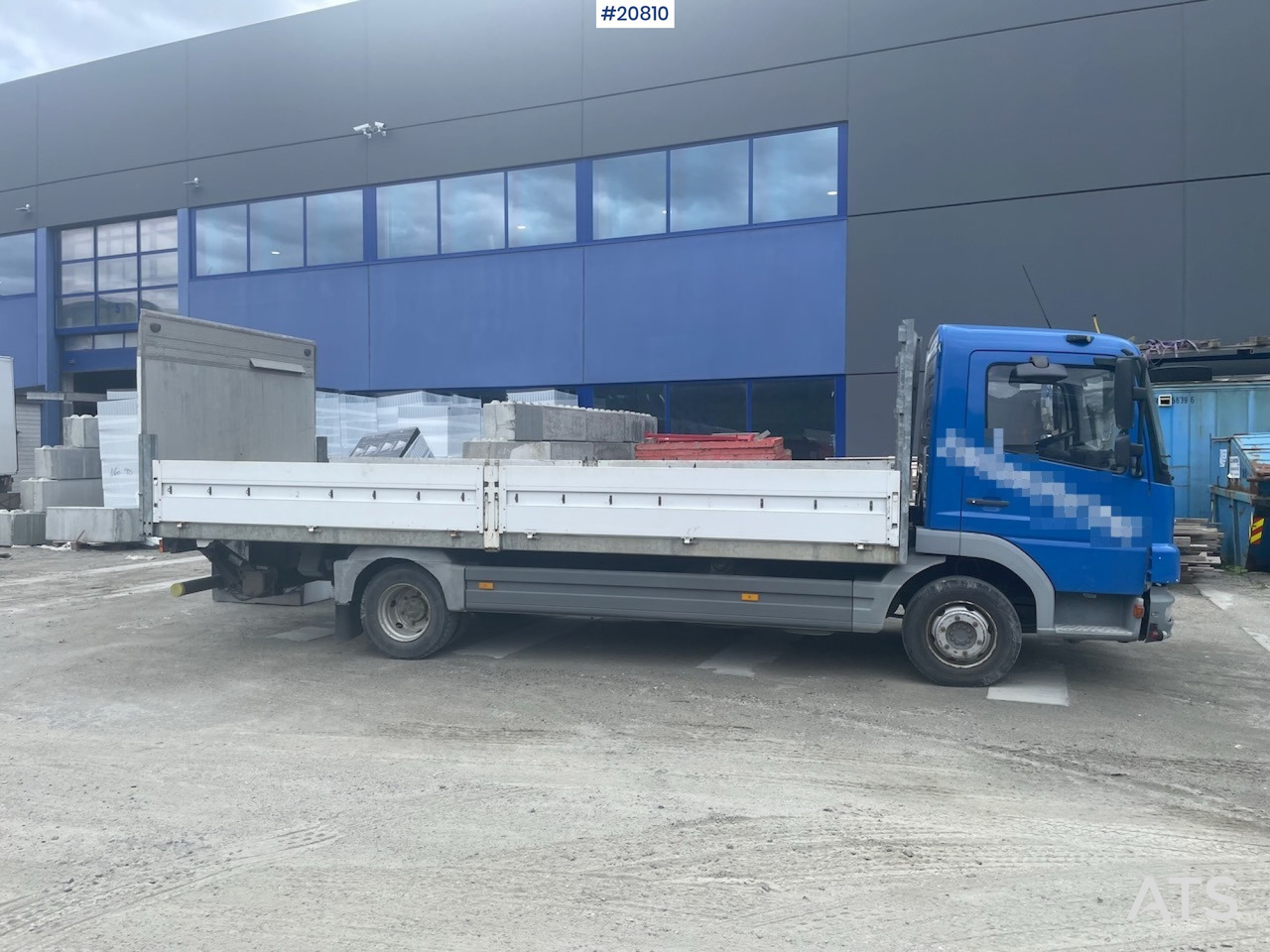Mercedes Atego 815 - Φορτηγό με ανοιχτή καρότσα: φωτογραφία 1 Mercedes Atego 815 - Φορτηγό με ανοιχτή καρότσα: φωτογραφία 1