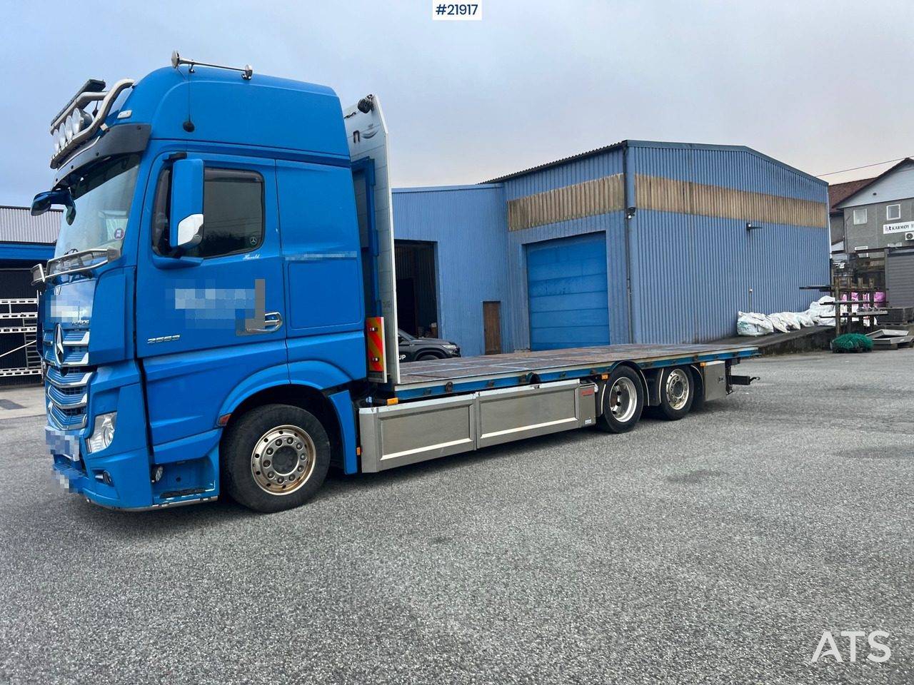 Mercedes-Benz Actros 6x2 planbil m/ 2012 konar 2 akslet plankjerre - Φορτηγό με ανοιχτή καρότσα: φωτογραφία 1 Mercedes-Benz Actros 6x2 planbil m/ 2012 konar 2 akslet plankjerre - Φορτηγό με ανοιχτή καρότσα: φωτογραφία 1