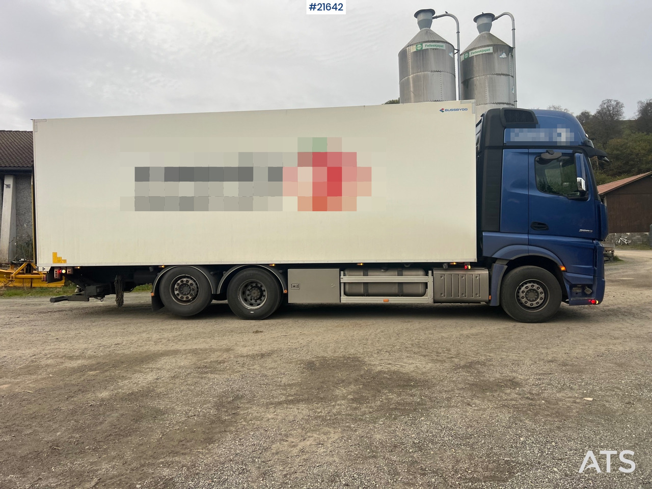 Mercedes-Benz Actrox 6x2 skapbil m/ kjøl/frys aggregat - Φορτηγό κόφα: φωτογραφία 5 Mercedes-Benz Actrox 6x2 skapbil m/ kjøl/frys aggregat - Φορτηγό κόφα: φωτογραφία 5
