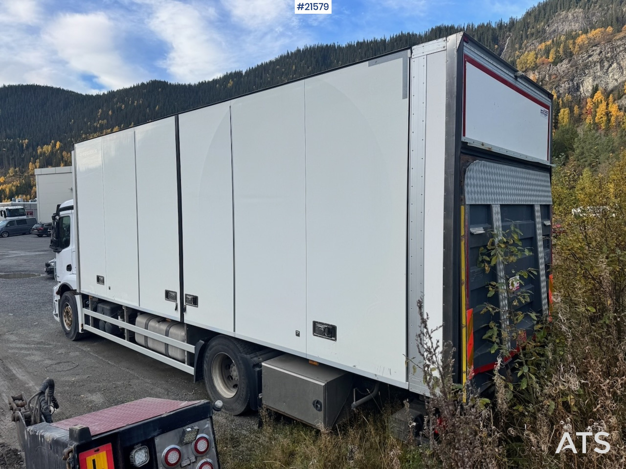 Mercedes-Benz Antos 1832 m/ Full sideåpning og Kjøl/frys. - Φορτηγό κόφα: φωτογραφία 3 Mercedes-Benz Antos 1832 m/ Full sideåpning og Kjøl/frys. - Φορτηγό κόφα: φωτογραφία 3