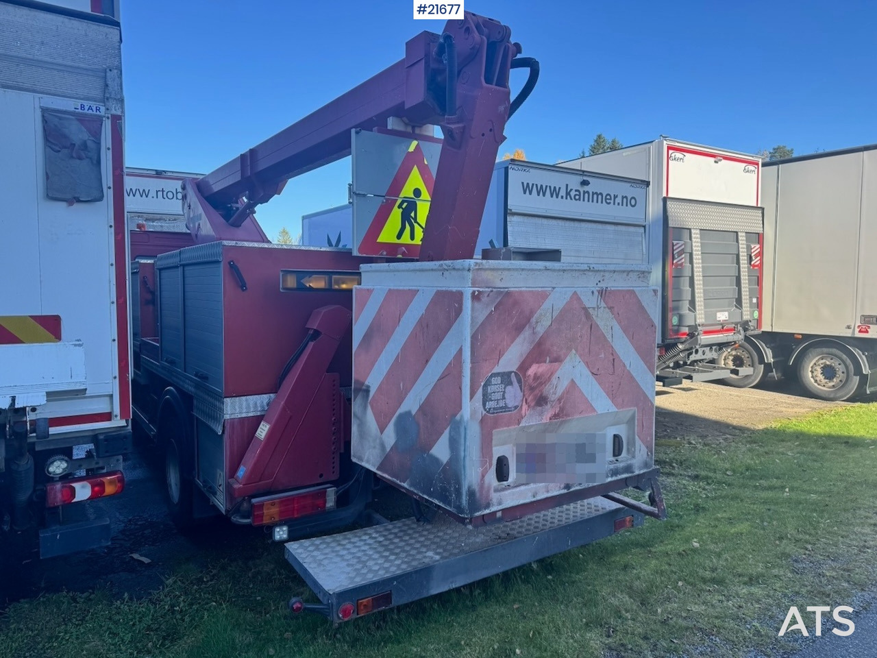 Mercedes-Benz Mercedes Atego 4x2 18 meters Liftbil - Φορτηγό με εναέρια πλατφόρμα: φωτογραφία 3 Mercedes-Benz Mercedes Atego 4x2 18 meters Liftbil - Φορτηγό με εναέρια πλατφόρμα: φωτογραφία 3