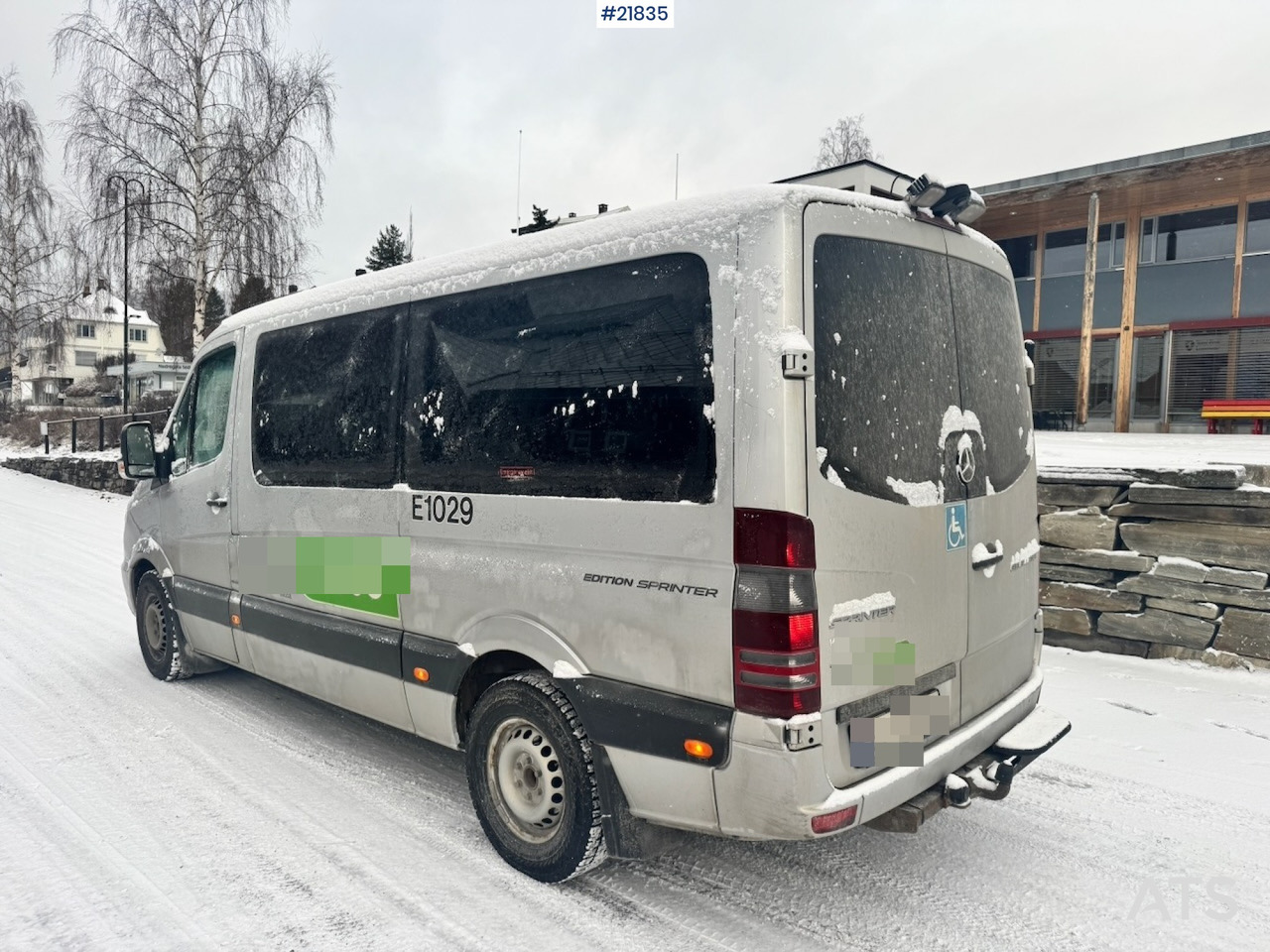 Mercedes Sprinter 316 Minibuss. 9 seter og Rullestolrampe. SE VIDEO - Μικρό λεωφορείο, Επιβατικό βαν: φωτογραφία 4 Mercedes Sprinter 316 Minibuss. 9 seter og Rullestolrampe. SE VIDEO - Μικρό λεωφορείο, Επιβατικό βαν: φωτογραφία 4