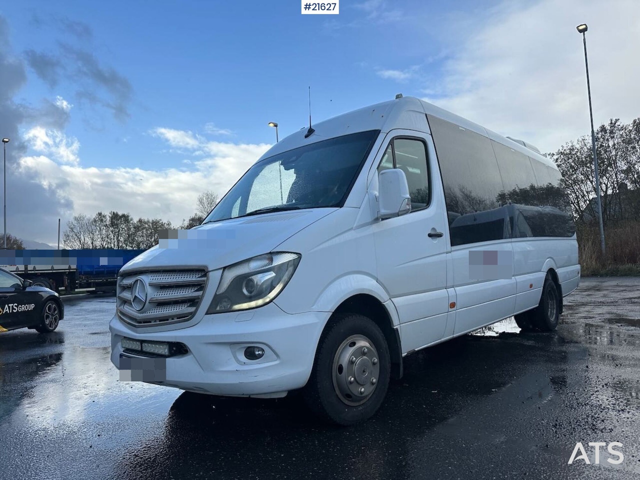 Mercedes Sprinter minibuss 4x2 m/ 16+1 seter, rullestolrampe og handikap plass. - Μικρό λεωφορείο, Επιβατικό βαν: φωτογραφία 1 Mercedes Sprinter minibuss 4x2 m/ 16+1 seter, rullestolrampe og handikap plass. - Μικρό λεωφορείο, Επιβατικό βαν: φωτογραφία 1