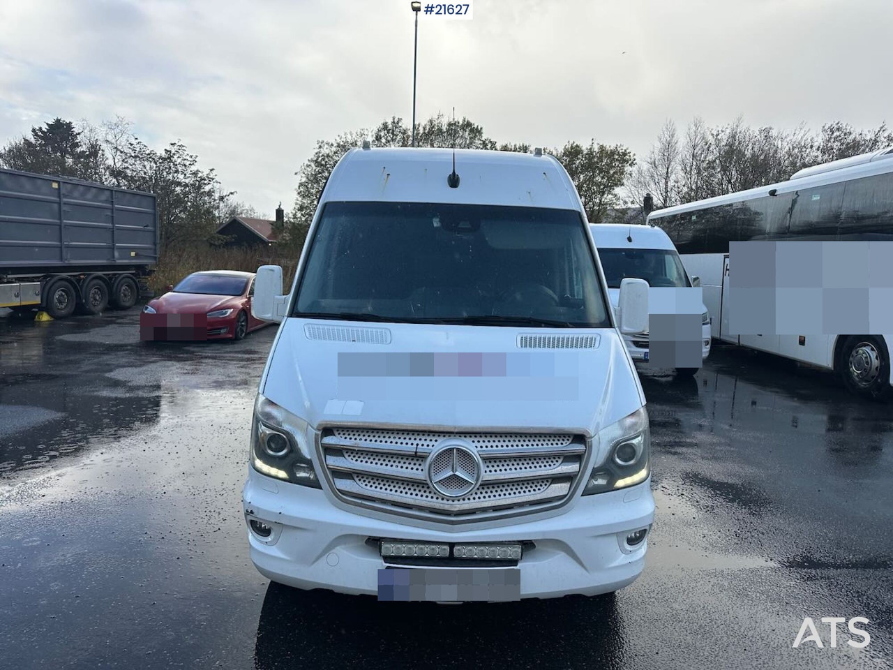 Mercedes Sprinter minibuss 4x2 m/ 16+1 seter, rullestolrampe og handikap plass. - Μικρό λεωφορείο, Επιβατικό βαν: φωτογραφία 3 Mercedes Sprinter minibuss 4x2 m/ 16+1 seter, rullestolrampe og handikap plass. - Μικρό λεωφορείο, Επιβατικό βαν: φωτογραφία 3