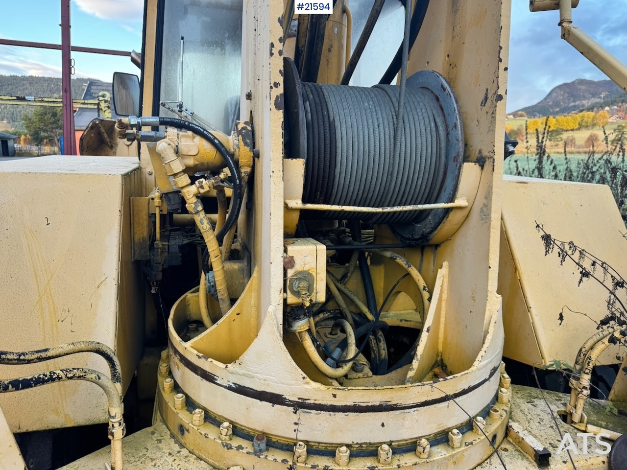 Τηλεσκοπικός γερανός Moelven Moelven 694 m/ 2 forlengere og 2 kroker.: φωτογραφία 27