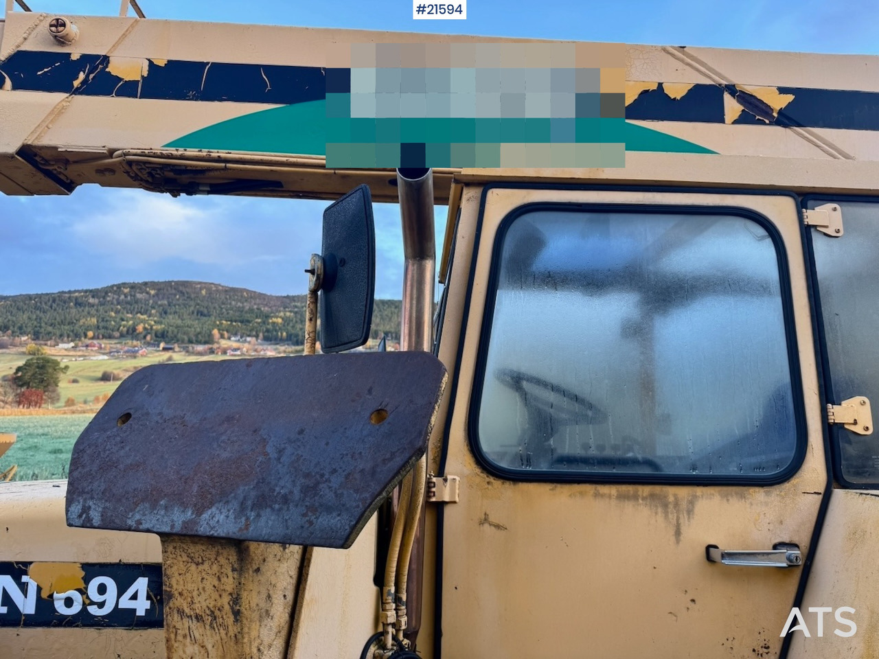 Τηλεσκοπικός γερανός Moelven Moelven 694 m/ 2 forlengere og 2 kroker.: φωτογραφία 20