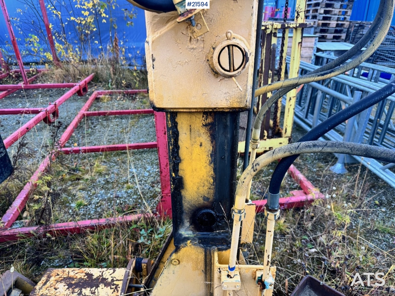 Τηλεσκοπικός γερανός Moelven Moelven 694 m/ 2 forlengere og 2 kroker.: φωτογραφία 12