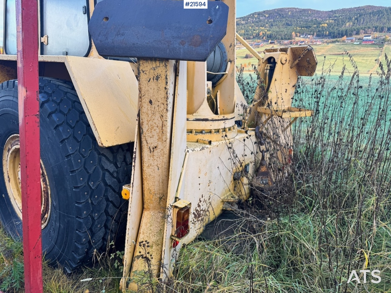 Τηλεσκοπικός γερανός Moelven Moelven 694 m/ 2 forlengere og 2 kroker.: φωτογραφία 26