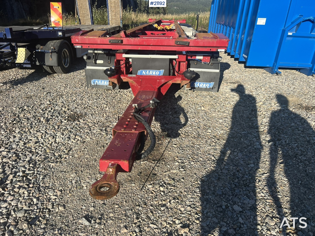 Narko 4 akslet container henger - Ρυμούλκα γάντζος/ Αλυσιδάκι: φωτογραφία 4 Narko 4 akslet container henger - Ρυμούλκα γάντζος/ Αλυσιδάκι: φωτογραφία 4