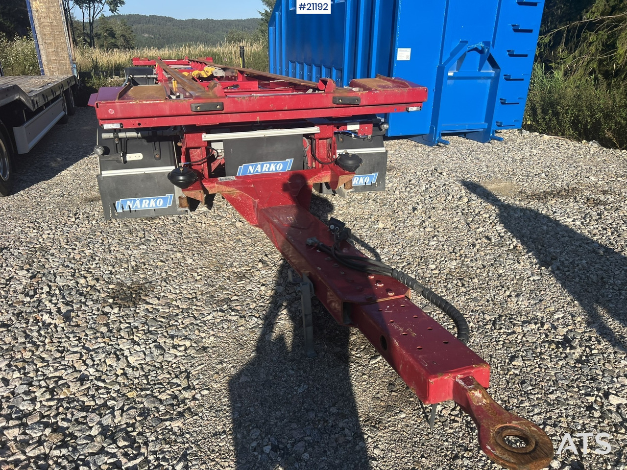 Narko 4 akslet container henger - Ρυμούλκα γάντζος/ Αλυσιδάκι: φωτογραφία 5 Narko 4 akslet container henger - Ρυμούλκα γάντζος/ Αλυσιδάκι: φωτογραφία 5