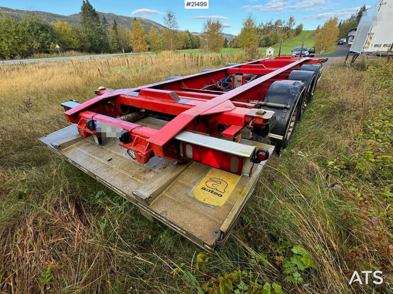 Narko Containerhenger - Ρυμούλκα μεταφοράς εμπορευματοκιβωτίων/ Κινητό αμάξωμα: φωτογραφία 5 Narko Containerhenger - Ρυμούλκα μεταφοράς εμπορευματοκιβωτίων/ Κινητό αμάξωμα: φωτογραφία 5