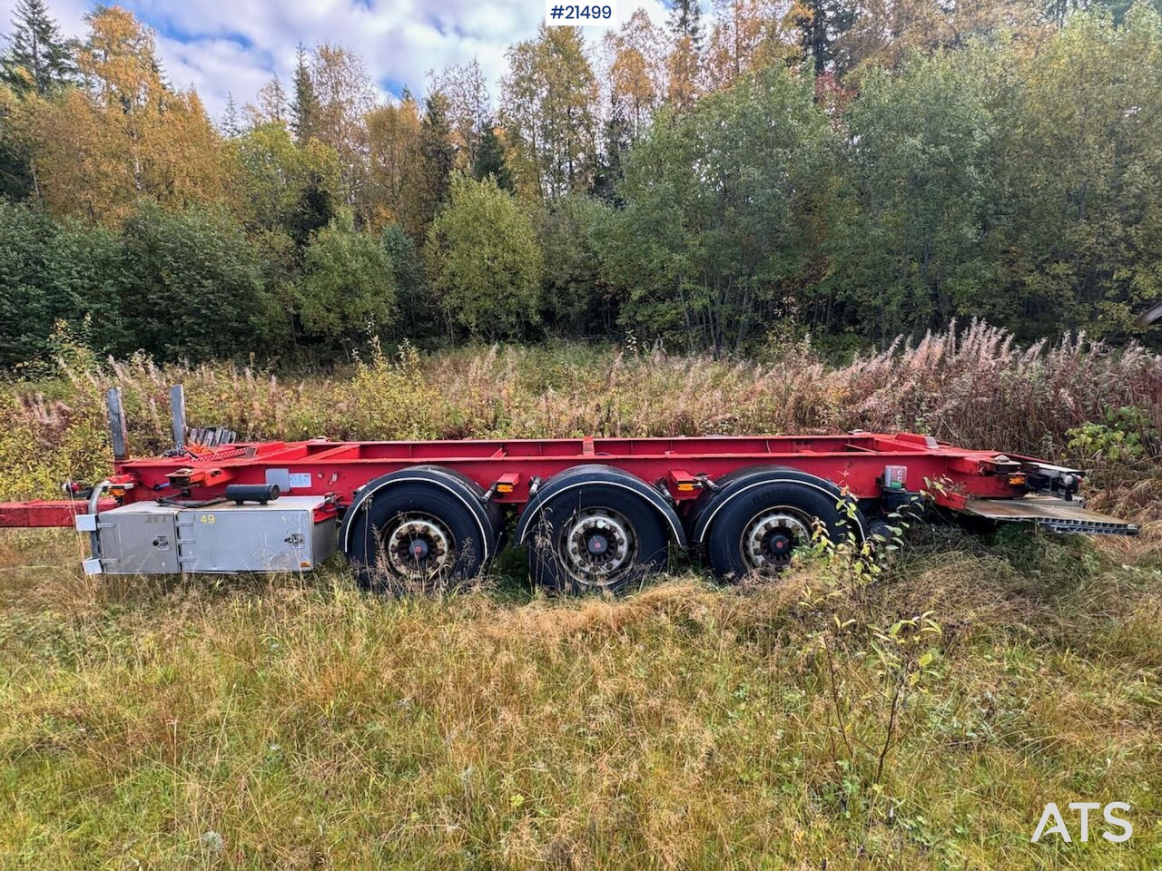 Narko Containerhenger - Ρυμούλκα μεταφοράς εμπορευματοκιβωτίων/ Κινητό αμάξωμα: φωτογραφία 2 Narko Containerhenger - Ρυμούλκα μεταφοράς εμπορευματοκιβωτίων/ Κινητό αμάξωμα: φωτογραφία 2