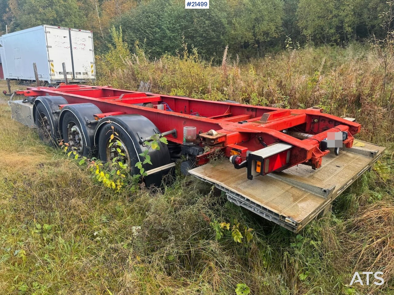 Narko Containerhenger - Ρυμούλκα μεταφοράς εμπορευματοκιβωτίων/ Κινητό αμάξωμα: φωτογραφία 3 Narko Containerhenger - Ρυμούλκα μεταφοράς εμπορευματοκιβωτίων/ Κινητό αμάξωμα: φωτογραφία 3