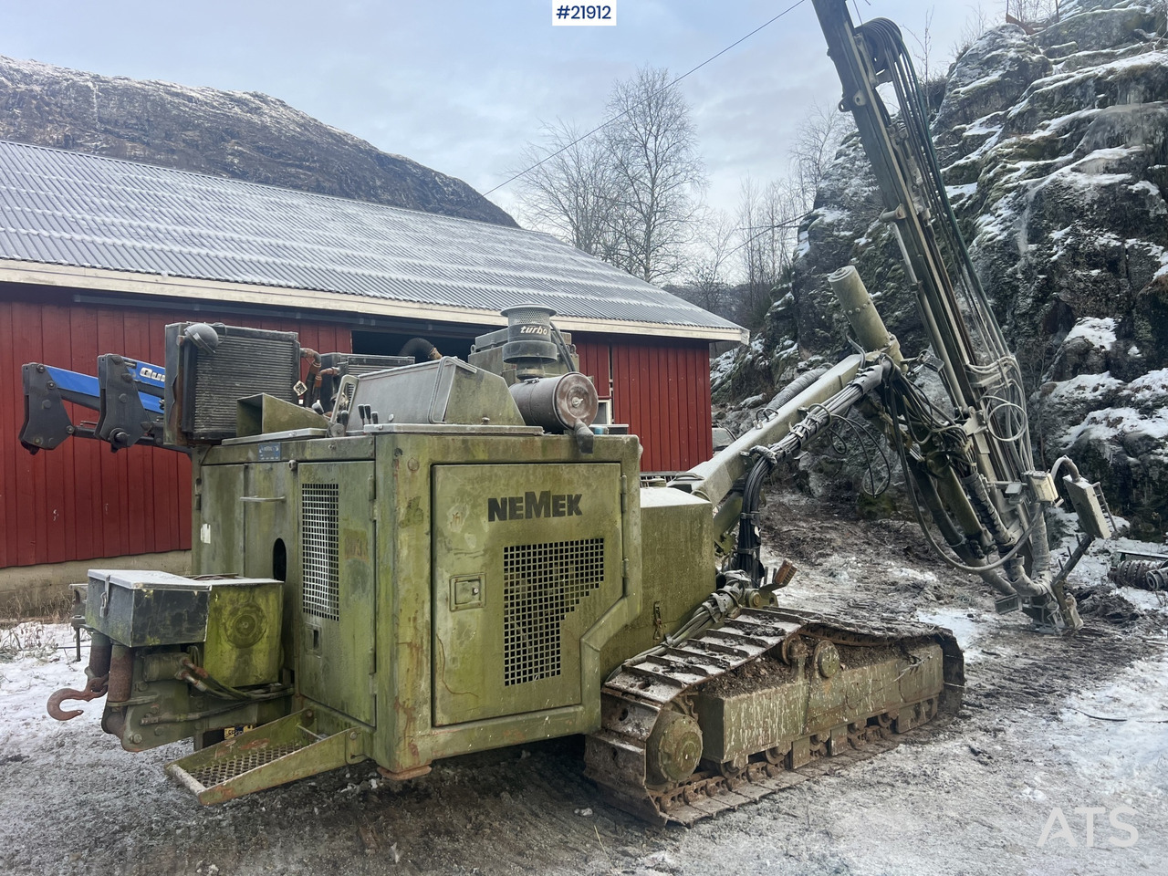 Γεωτρύπανο Nemek 503 TXI borerigg m/ lite timer i forhold til alder: φωτογραφία 14 Γεωτρύπανο Nemek 503 TXI borerigg m/ lite timer i forhold til alder: φωτογραφία 14