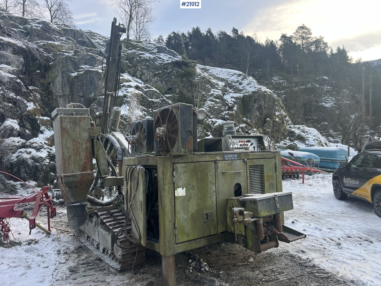 Γεωτρύπανο Nemek 503 TXI borerigg m/ lite timer i forhold til alder: φωτογραφία 18 Γεωτρύπανο Nemek 503 TXI borerigg m/ lite timer i forhold til alder: φωτογραφία 18