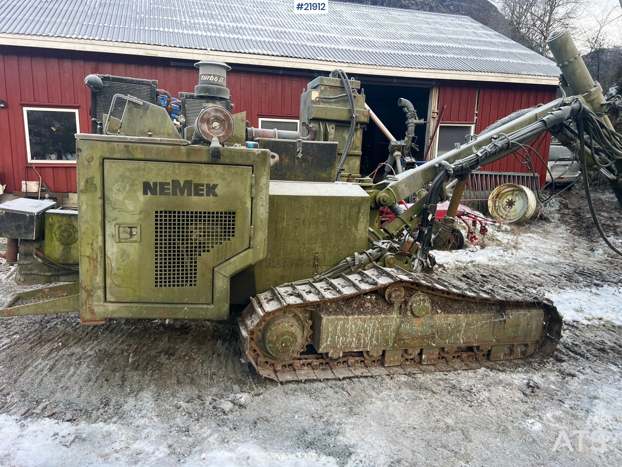 Γεωτρύπανο Nemek 503 TXI borerigg m/ lite timer i forhold til alder: φωτογραφία 23 Γεωτρύπανο Nemek 503 TXI borerigg m/ lite timer i forhold til alder: φωτογραφία 23