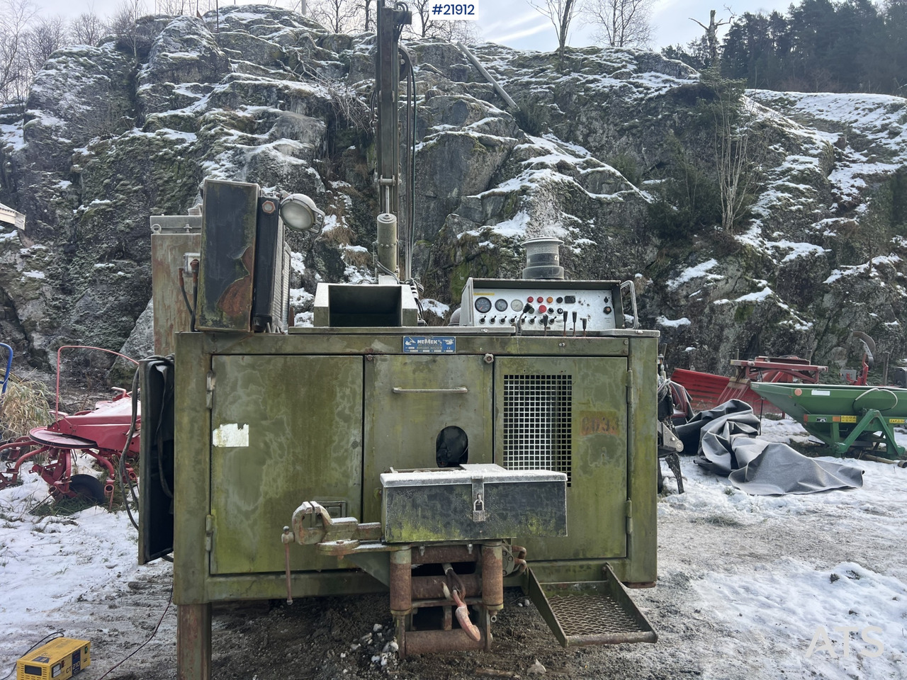 Γεωτρύπανο Nemek 503 TXI borerigg m/ lite timer i forhold til alder: φωτογραφία 19 Γεωτρύπανο Nemek 503 TXI borerigg m/ lite timer i forhold til alder: φωτογραφία 19