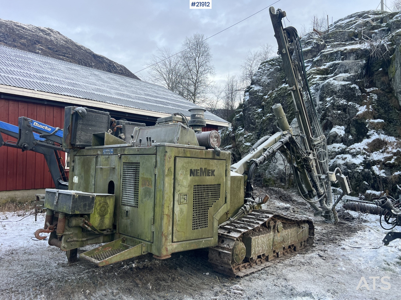 Γεωτρύπανο Nemek 503 TXI borerigg m/ lite timer i forhold til alder: φωτογραφία 34 Γεωτρύπανο Nemek 503 TXI borerigg m/ lite timer i forhold til alder: φωτογραφία 34