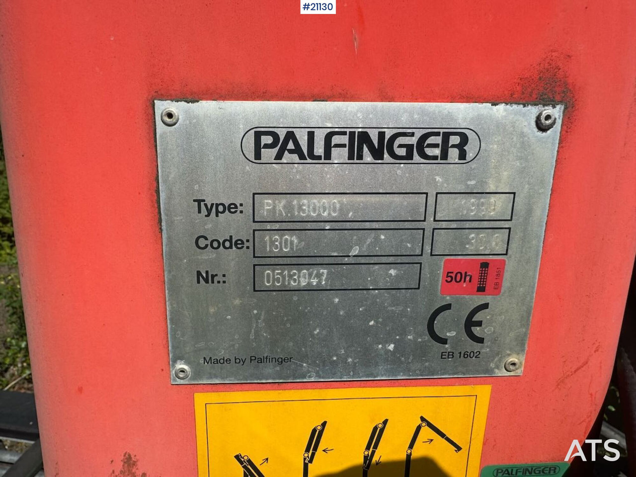 Γερανός παπαγάλος για Φορτηγό Palfinger PK 13000: φωτογραφία 8 Γερανός παπαγάλος για Φορτηγό Palfinger PK 13000: φωτογραφία 8