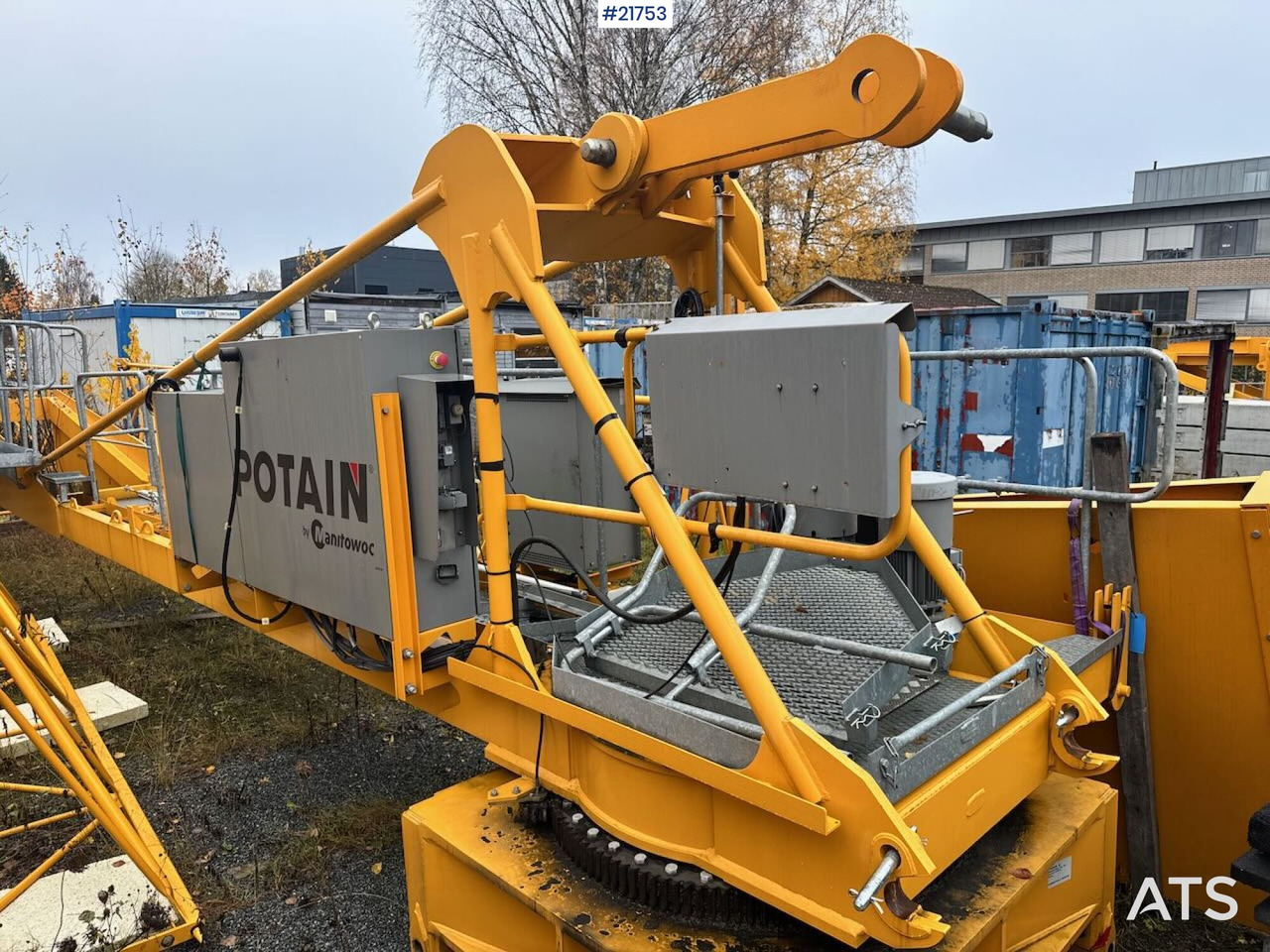 Potain MDT 109 2C Tårnkran - Πυργογερανός: φωτογραφία 5 Potain MDT 109 2C Tårnkran - Πυργογερανός: φωτογραφία 5