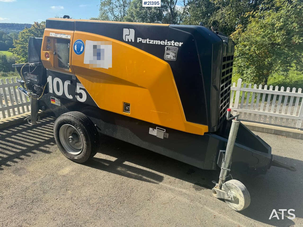 Σταθερή αντλία σκυροδέματος Putzmeister BSA 1005 D5: φωτογραφία 7