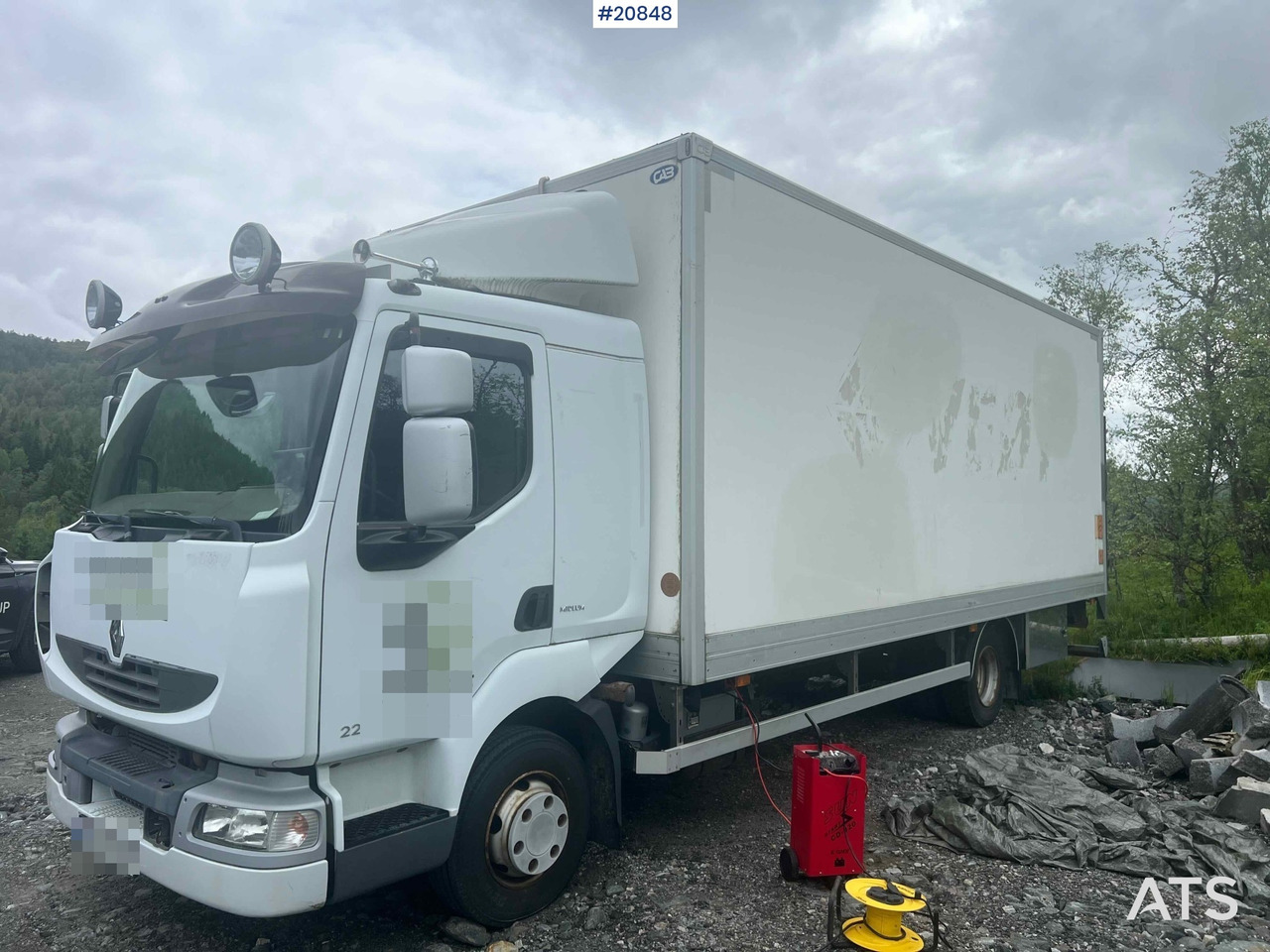 Renault midlum - Φορτηγό κόφα: φωτογραφία 1 Renault midlum - Φορτηγό κόφα: φωτογραφία 1