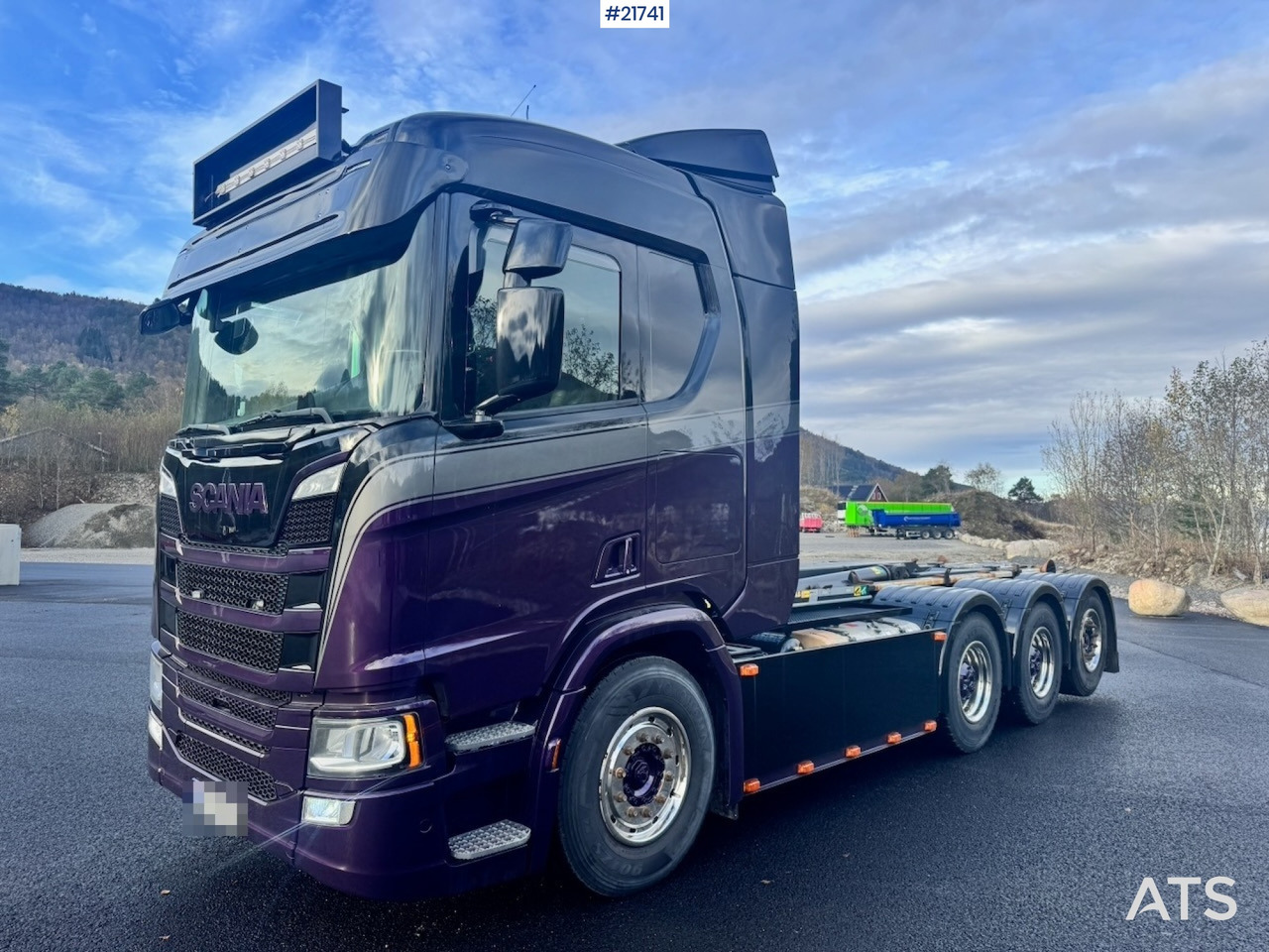 Scania 2018 Scania R580 Tridem Krokbil m/ Kranhydraulikk. Nylakkert! - Φορτηγό φόρτωσης γάντζου: φωτογραφία 2 Scania 2018 Scania R580 Tridem Krokbil m/ Kranhydraulikk. Nylakkert! - Φορτηγό φόρτωσης γάντζου: φωτογραφία 2