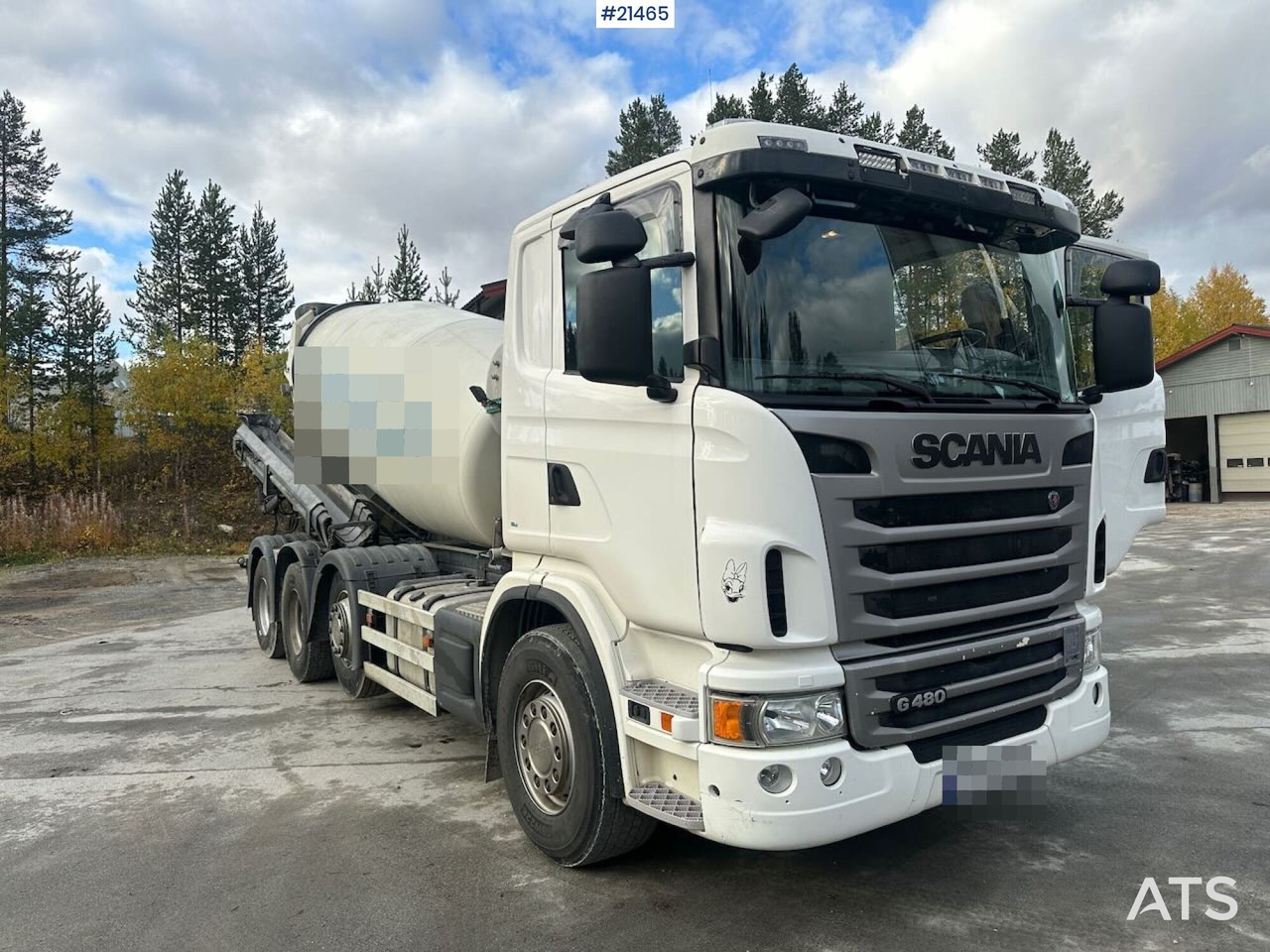 Scania G480 - Μπετονιέρα φορτηγό: φωτογραφία 2 Scania G480 - Μπετονιέρα φορτηγό: φωτογραφία 2