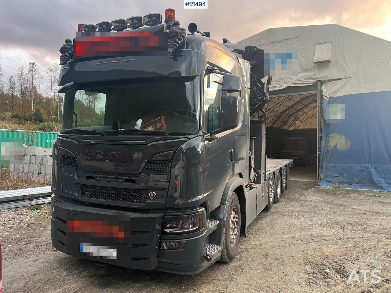 Scania G560 - Φορτηγό με γερανό: φωτογραφία 2 Scania G560 - Φορτηγό με γερανό: φωτογραφία 2