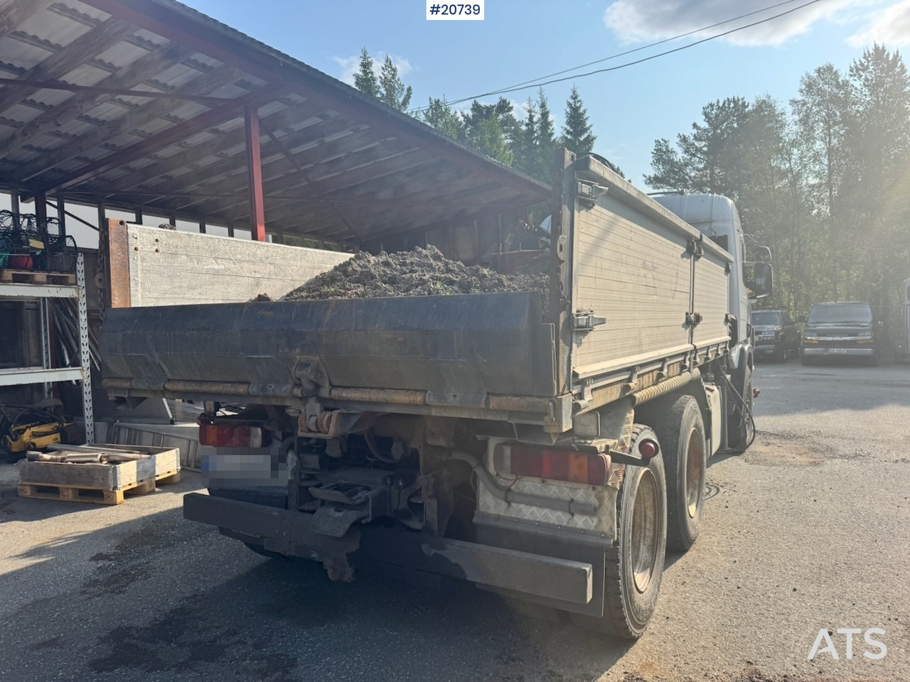 Scania P124 - Φορτηγό με ανοιχτή καρότσα, Φορτηγό με γερανό: φωτογραφία 4 Scania P124 - Φορτηγό με ανοιχτή καρότσα, Φορτηγό με γερανό: φωτογραφία 4