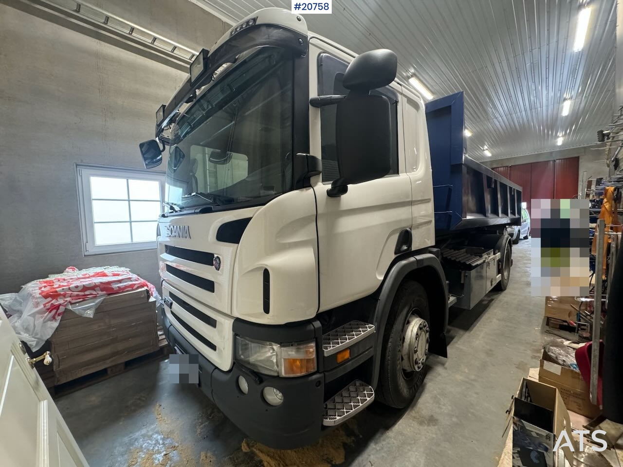 Scania P310 - Φορτηγό φόρτωσης γάντζου: φωτογραφία 1 Scania P310 - Φορτηγό φόρτωσης γάντζου: φωτογραφία 1