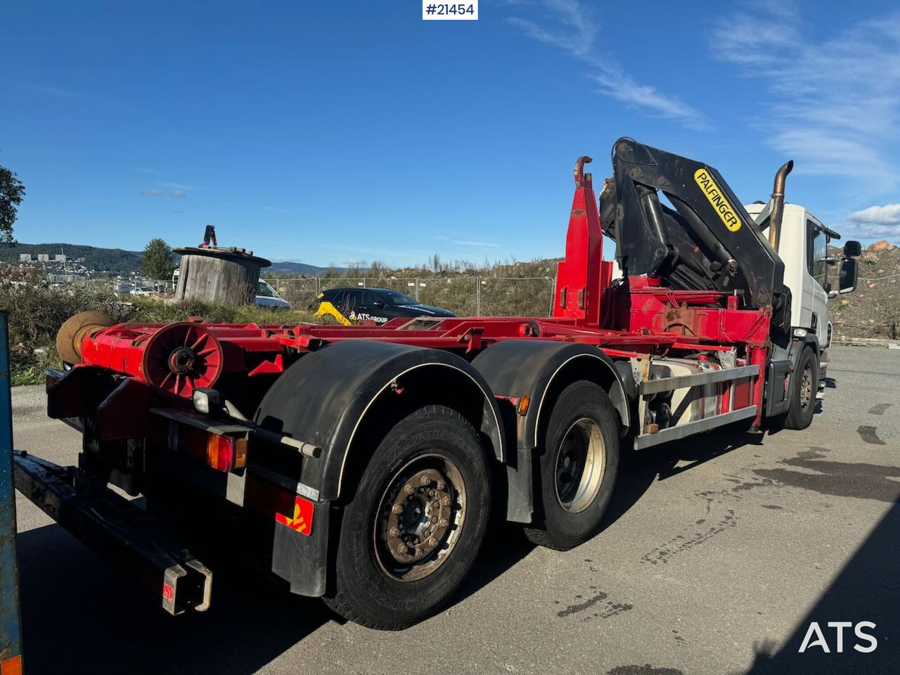 Scania P340 - Φορτηγό με γερανό: φωτογραφία 5 Scania P340 - Φορτηγό με γερανό: φωτογραφία 5
