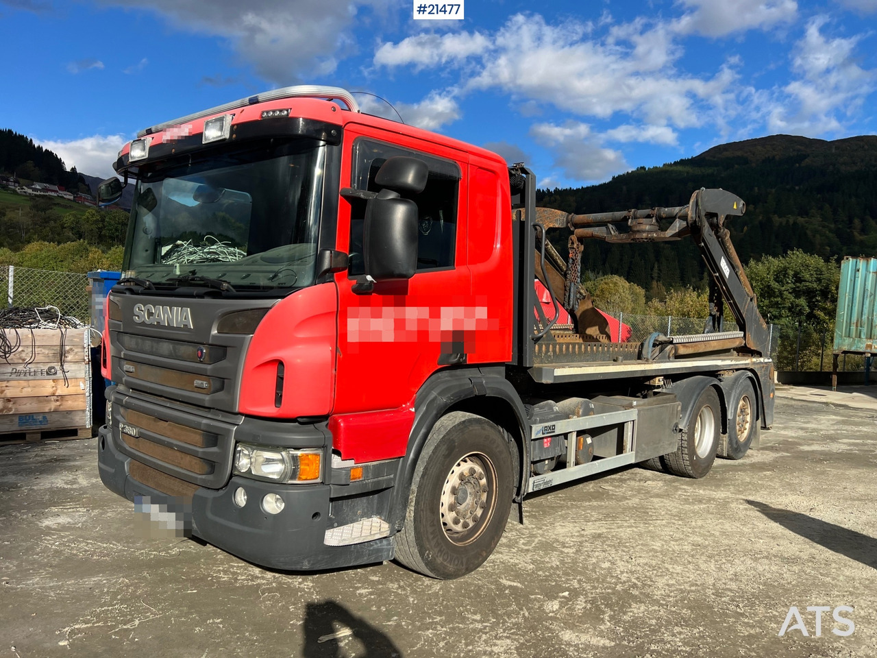 Scania P360 Liftdumper m/ rotator - Φορτηγό μεταφοράς εμπορευματοκιβωτίων/ Κινητό αμάξωμα: φωτογραφία 2 Scania P360 Liftdumper m/ rotator - Φορτηγό μεταφοράς εμπορευματοκιβωτίων/ Κινητό αμάξωμα: φωτογραφία 2