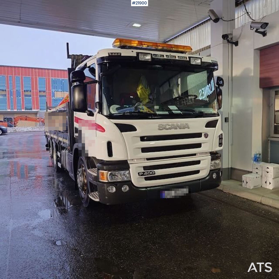 Scania P400 - Φορτηγό με γερανό: φωτογραφία 4 Scania P400 - Φορτηγό με γερανό: φωτογραφία 4