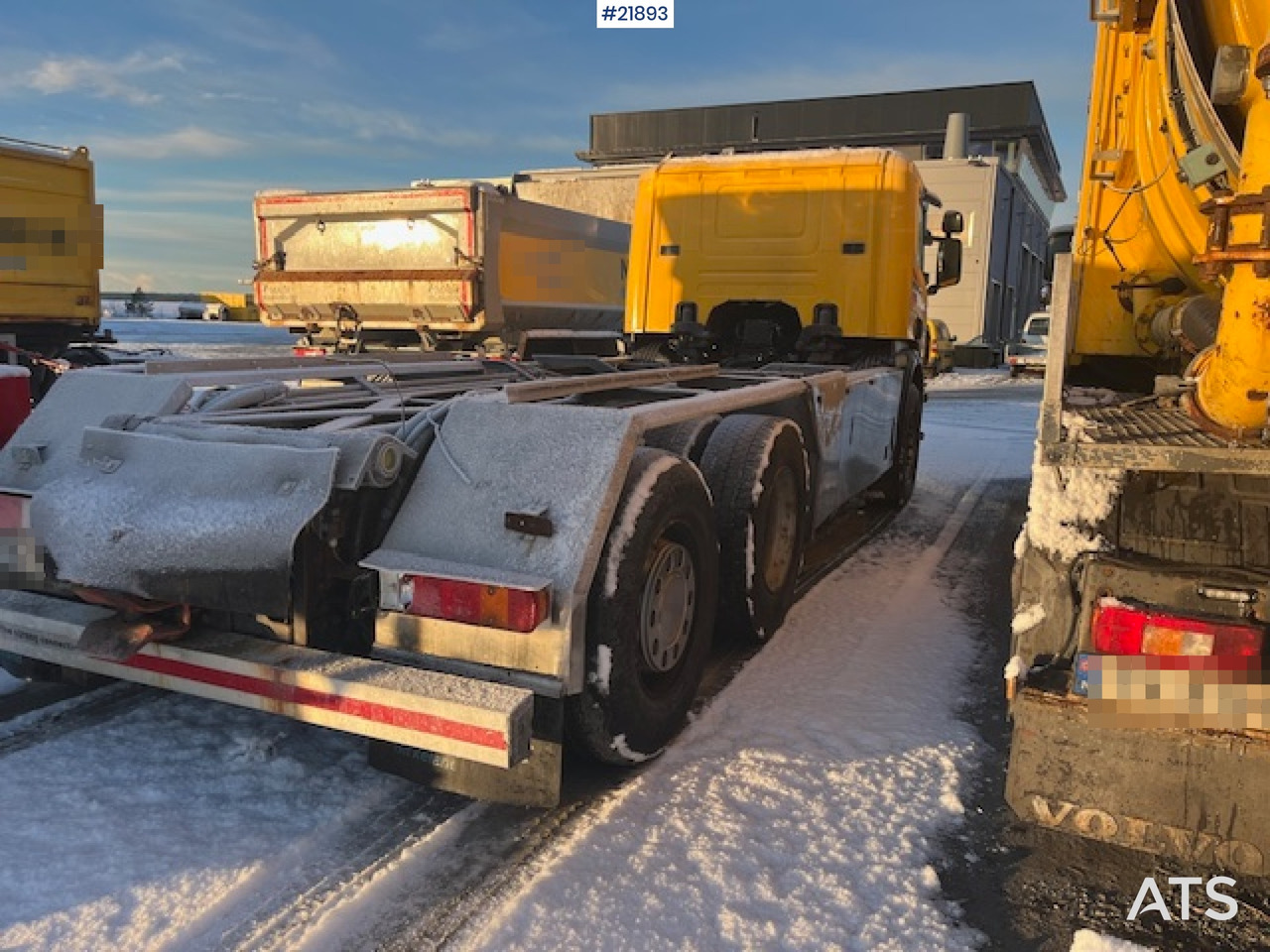 Scania P420 6x2 chassi m/ Tipp og defekt girkasse - Φορτηγό σασί: φωτογραφία 2 Scania P420 6x2 chassi m/ Tipp og defekt girkasse - Φορτηγό σασί: φωτογραφία 2