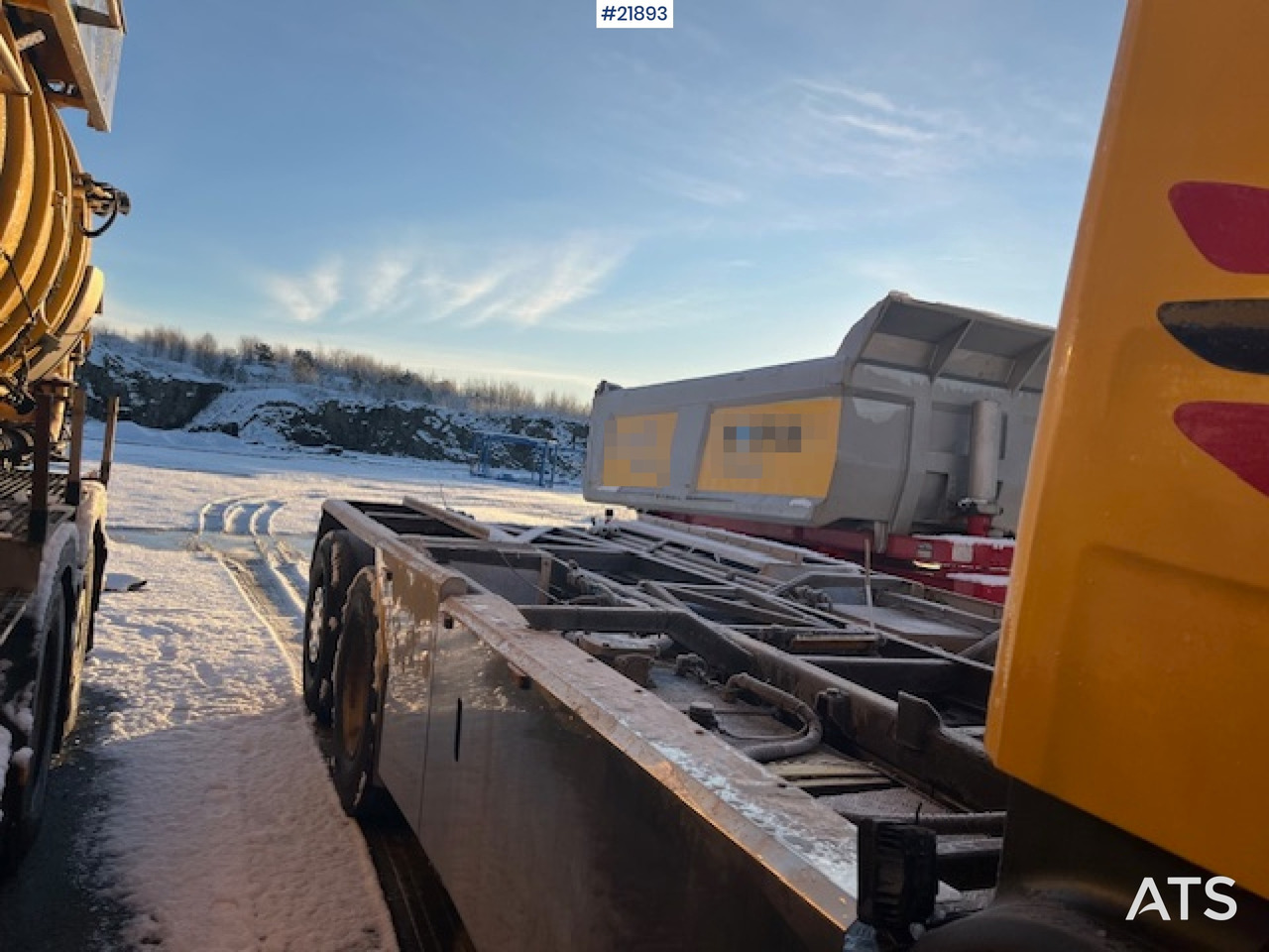 Scania P420 6x2 chassi m/ Tipp og defekt girkasse - Φορτηγό σασί: φωτογραφία 4 Scania P420 6x2 chassi m/ Tipp og defekt girkasse - Φορτηγό σασί: φωτογραφία 4