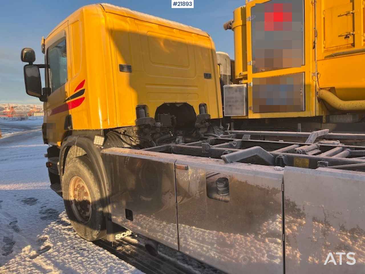 Scania P420 6x2 chassi m/ Tipp og defekt girkasse - Φορτηγό σασί: φωτογραφία 3 Scania P420 6x2 chassi m/ Tipp og defekt girkasse - Φορτηγό σασί: φωτογραφία 3