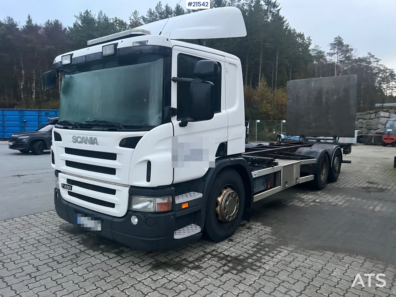Scania P420 6x2 chassi m/ lift Rep.Objekt - Φορτηγό σασί: φωτογραφία 2 Scania P420 6x2 chassi m/ lift Rep.Objekt - Φορτηγό σασί: φωτογραφία 2
